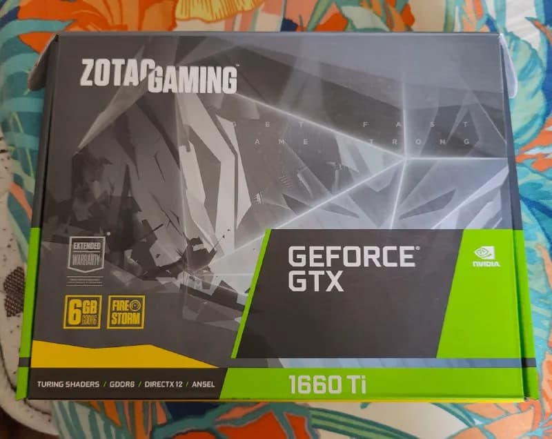 ZOTAC GAMING GeForce GTX 1660 Ti 6GB GDDR6 — Тбилиси — 400 ₾