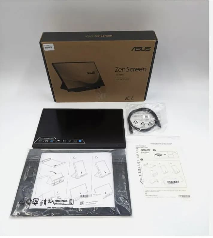 ASUS ZenScreen MB166C 15.6» Portable Monitor 1920×1080 60Hz — Тбилиси — 400 ₾