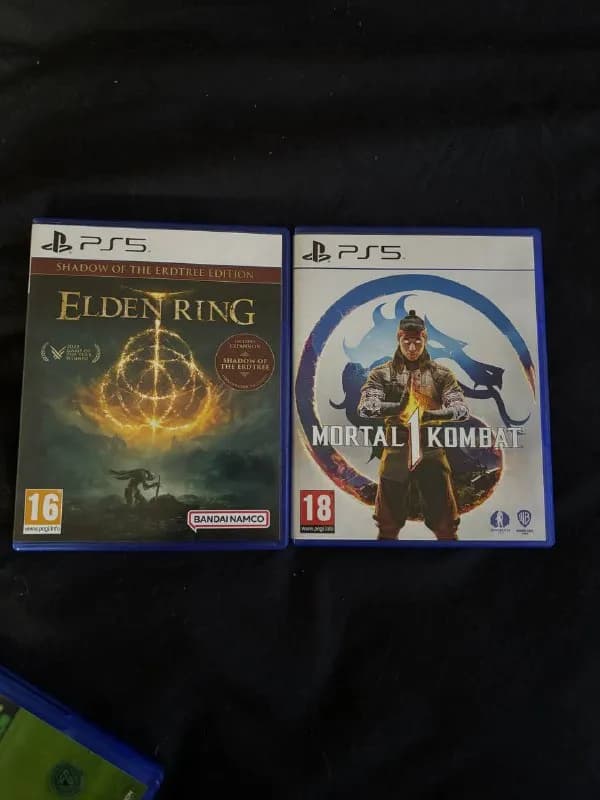 1 (70л) и Elden Ring DLC (150л). Оба диска новые и были куплены в Game Zone месяц назад. Метро Поли — Тбилиси