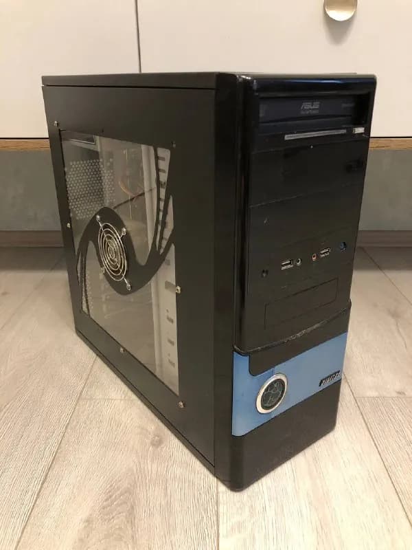 400w, материнская плата Asus P5KC DDR2/DDR3, 2Gb DDR3, процессор Core 2 Duo, жесткий диск на 500Gb 7 — Тбилиси