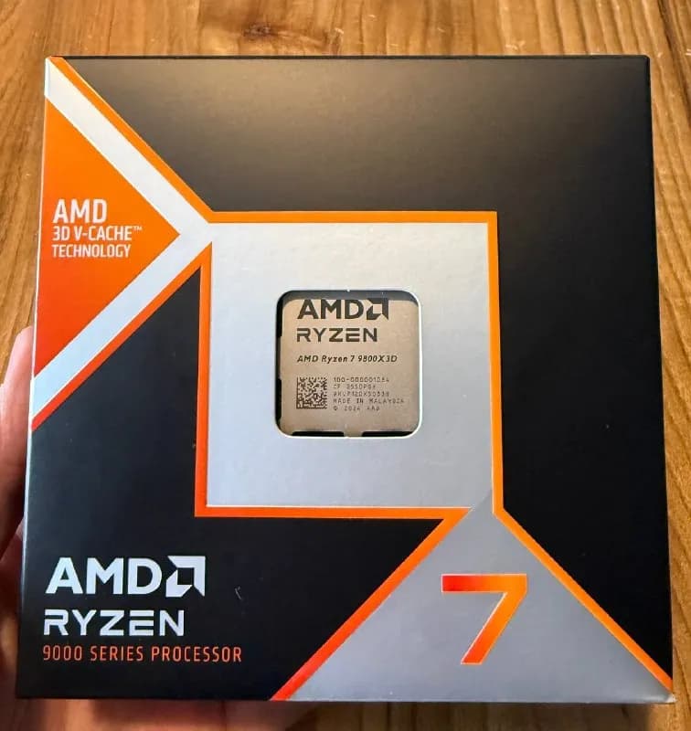 Процессор Ryzen 9800X3D Box — Тбилиси — 1 400 ₾
