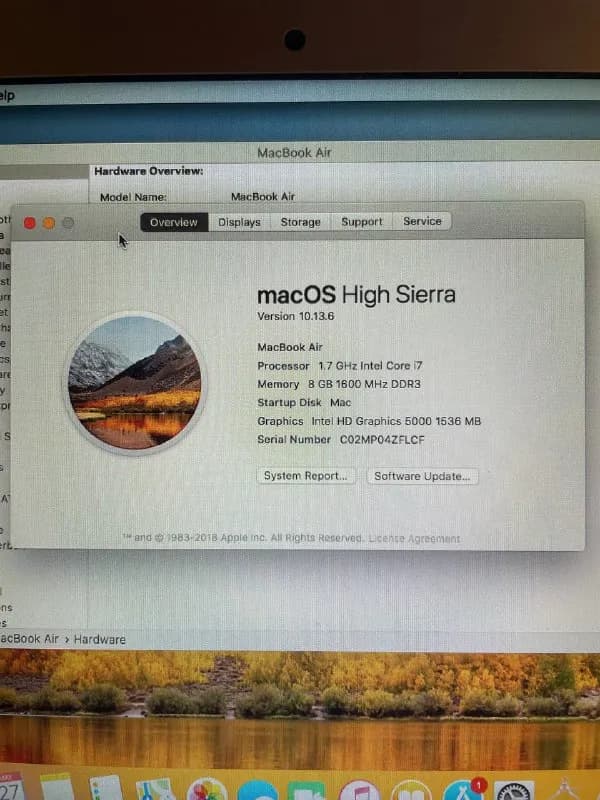 Macbook Air 11» — Тбилиси — 700 ₾