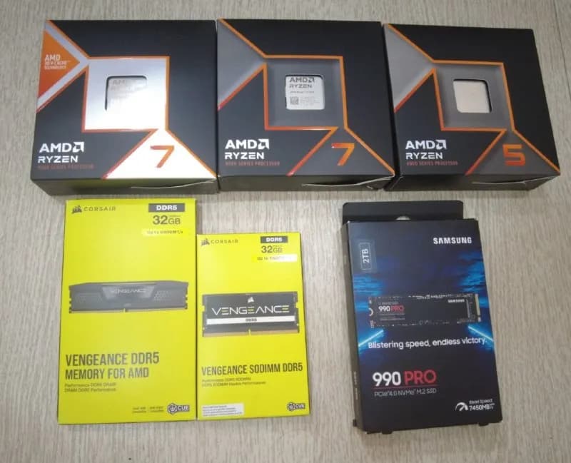AMD RYZEN 7 9800X3D 8-Core, 16-Thread — 1350 лари — Батуми — 1350 ₾