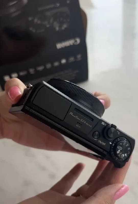 Canon PowerShot G7X Mark III топовая для влогов