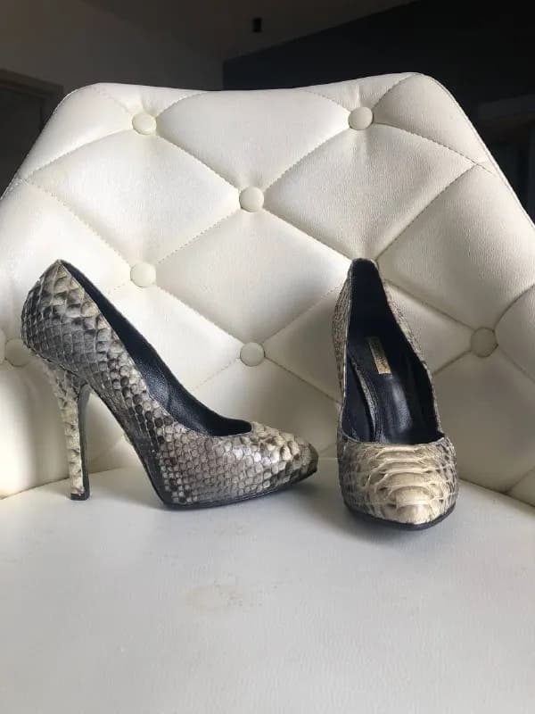 1. Туфли Dolce&Gabbana, р.37, оригинал, кожа питона — Тбилиси — 130 ₾