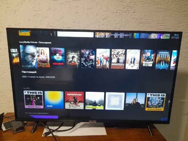 Smart Android TCL 43S5200/MT21TS3-RU с пультом в комплекте. — Тбилиси — 600 ₾