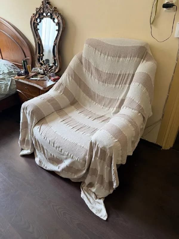 Продам кресло с накидкой, раскладное-50 лари — Тбилиси — 50 ₾