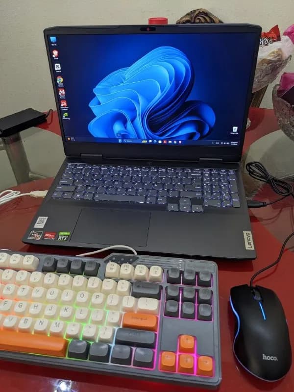Lenovo Ideapad Gaming 3 с DDR 5 памятью на 16 ГБ и с RTX 3050 с Ryzen 5 6600H. В отличном состоянии, — Тбилиси — 1 400 ₾