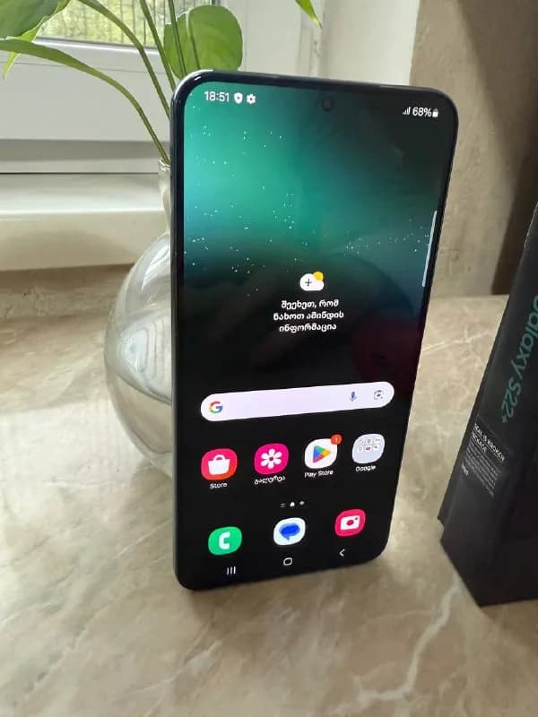 Samsung Galaxy S22+ 256GB в отличном состоянии, не ремонтировался. Цена 890 Лари. — Тбилиси — 890 ₾