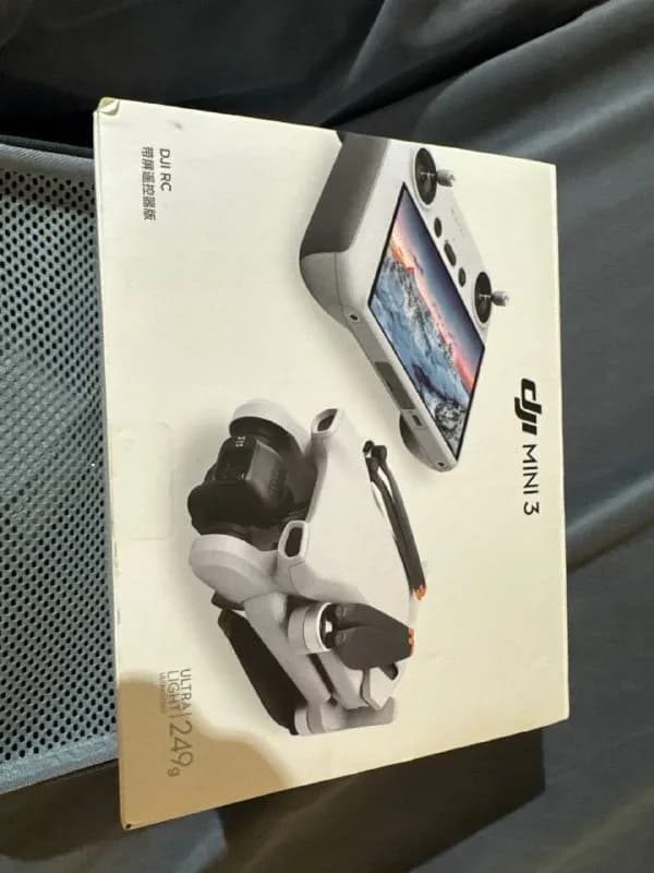 DJI Mini 3 — 4K дрон, до 38 мин полёта, отличное состояние — Тбилиси — 1 400 ₾