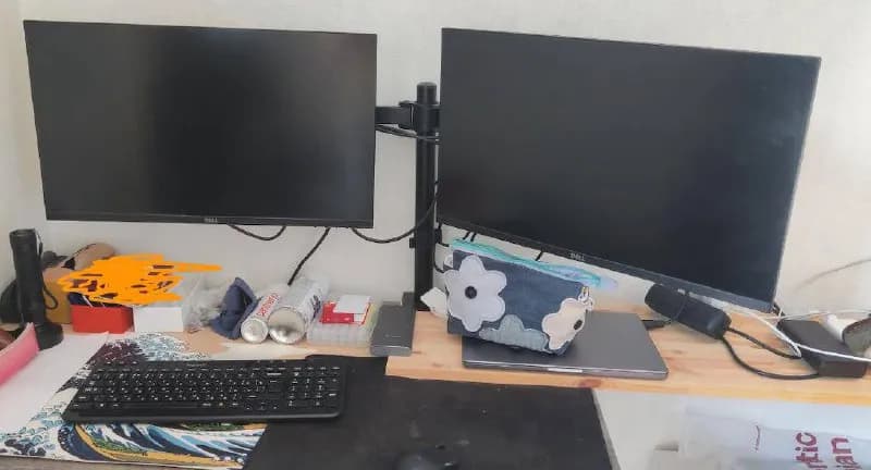 2 монитора Dell P2421D + кронштейн — Тбилиси — 550 ₾