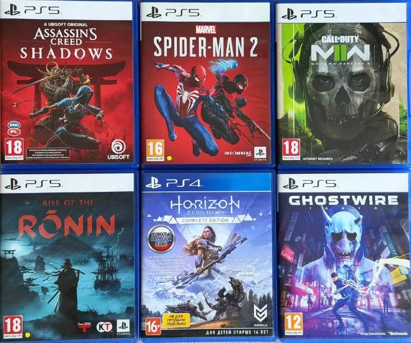 PlayStation PS PS5 PS4 игры / диски — Батуми — 80 ₾