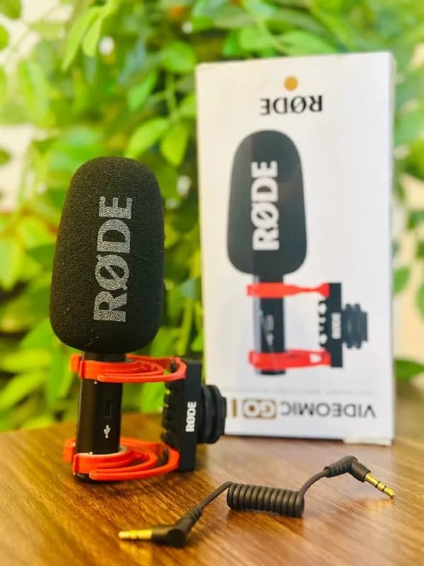 1) Микрофон-пушка RODE VideoMic GO II — Батуми — 300 ₾