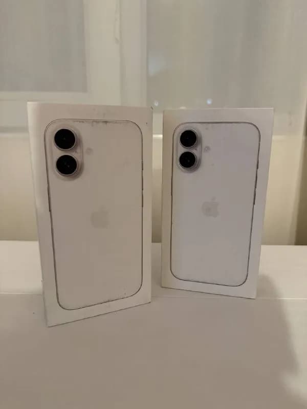 Iphone 16 128gb, белый, невскрытый, сим+есим 1900 лари [телефон] — Тбилиси — 1,900 ₾