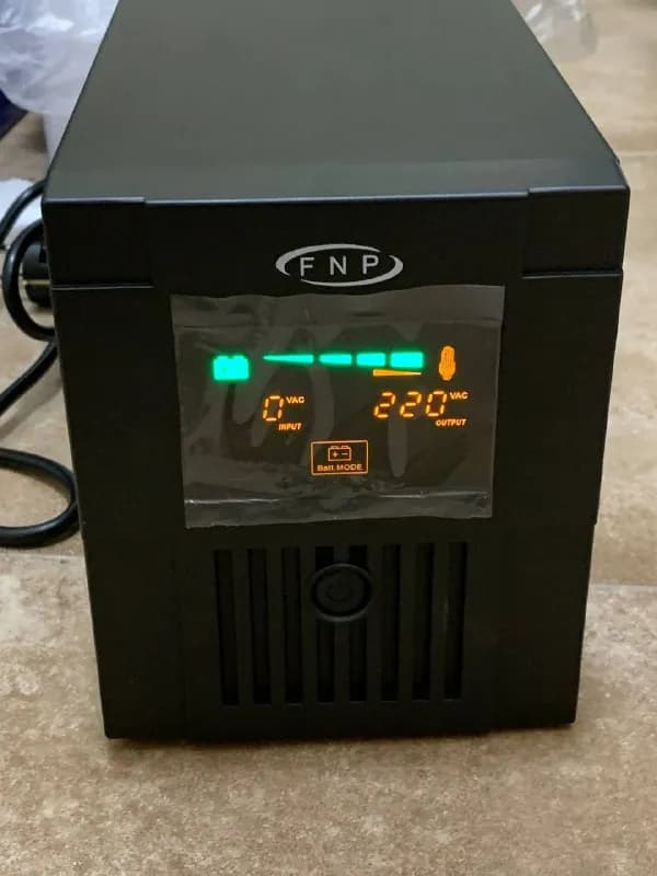 FNP STC 1500 (UPS). Новый, год гарантии, AVR, 2 батареи 12V/9Ah, 3 нормальные евровилки на выходе. 2 — Тбилиси — 250 ₾