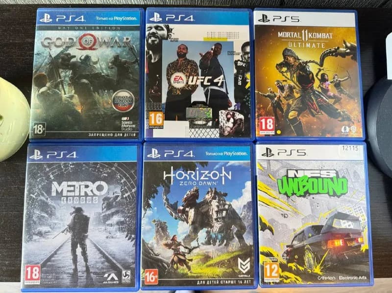 5; ps5; диски; game — Тбилиси — 55 ₾