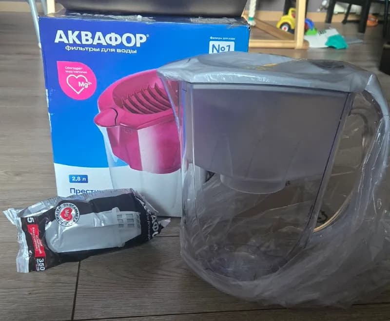 1. Новый куфшин + фильтр аквафор (сменный картридж в комплекте) — Тбилиси — 65 ₾