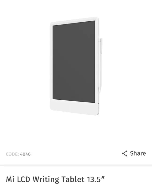 Mi LCD Writing Tablet 13.5″ white — Тбилиси — 55 ₾