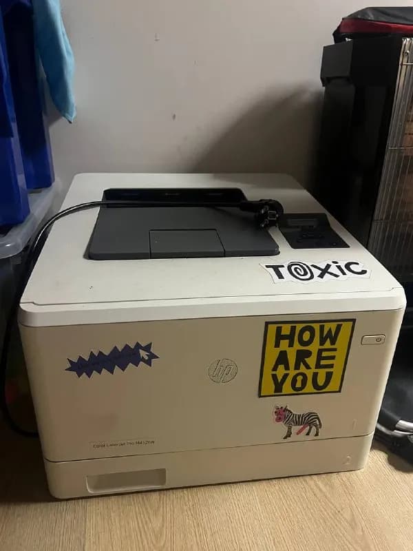 1) принтер HP Color LaserJet Pro M452nw, заправленный — 100$ — Тбилиси — 100 ₾