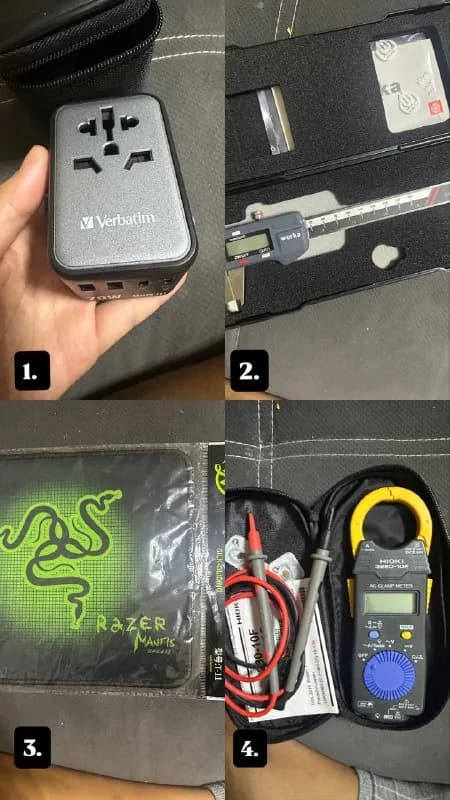 1️⃣ Универсальный адаптер Verbatim GaN III (70W) — Тбилиси — 60 ₾