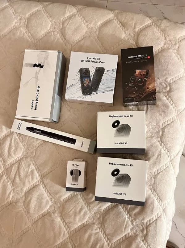 Insta360, все абсолютно новое, упаковка не вскрытая: — Тбилиси — 1250 ₾
