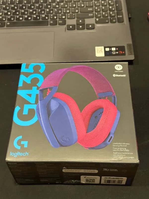 Logitech G435 Lightspeed (Blue/Raspberry) в редком цвете. — Тбилиси — 165 ₾