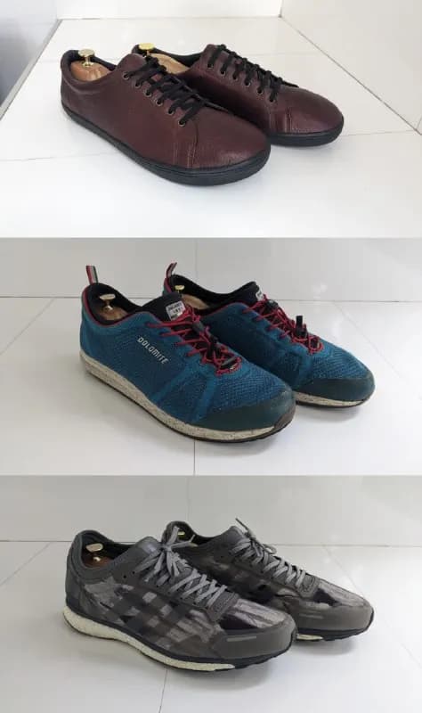 1) Кожаные Barefoot кроссовки Bramford Barefoot Sneaker, размер 13US 46 EU, новые в коробке, с допол — Тбилиси — 130 ₾