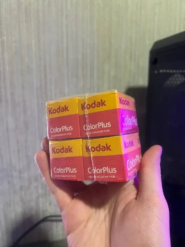 4 катушки Kodak Color plus 200 — Тбилиси — 40 ₾