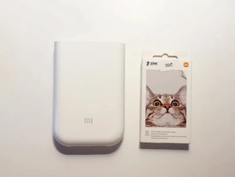 Xiaomi Mi Portable Photo Printer c фотобумагой. — Батуми — 80 ₾