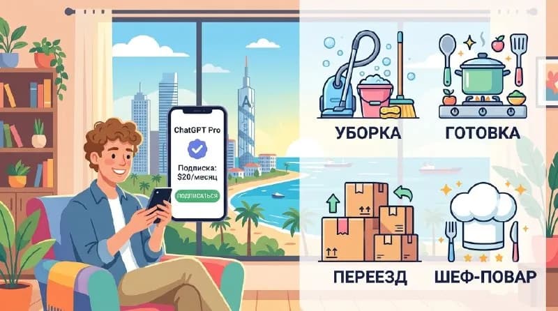 ChatGPT Pro, но сейчас не могу провести онлайн-оплату. Если кто-то сможет оплатить 20$ за меня, я с — Батуми — 20 $