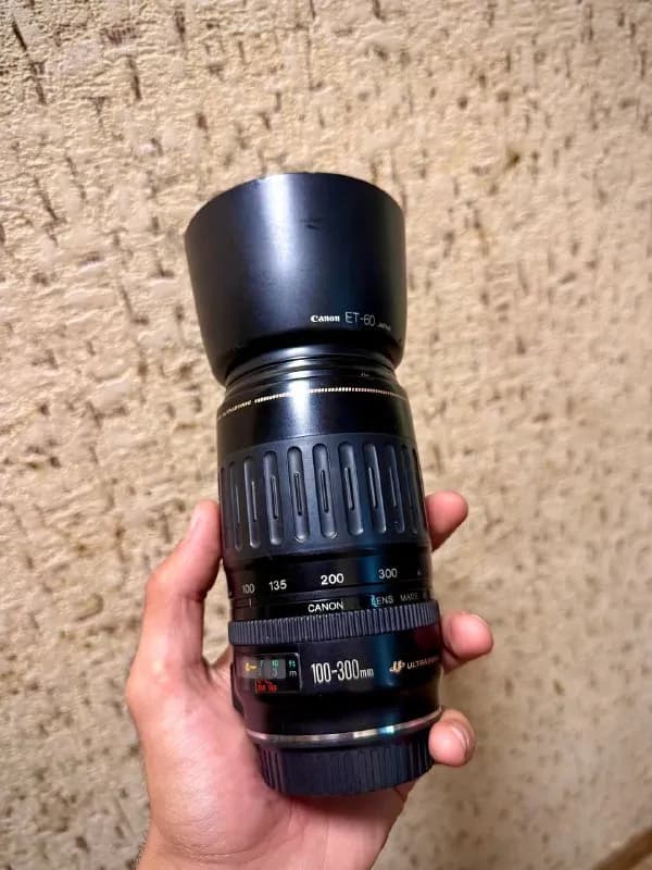 canon 100-300 ef Ultrasonic в отличном состоянии, две последние фотки с кэнона 600д и этого объектив — Тбилиси — 420 ₾