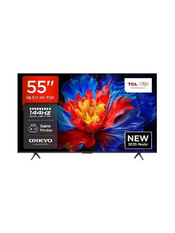 TCL 55P8K 55» 4K UHD Smart TV HDR 10 Wi-Fi Black — Тбилиси — 800 ₾