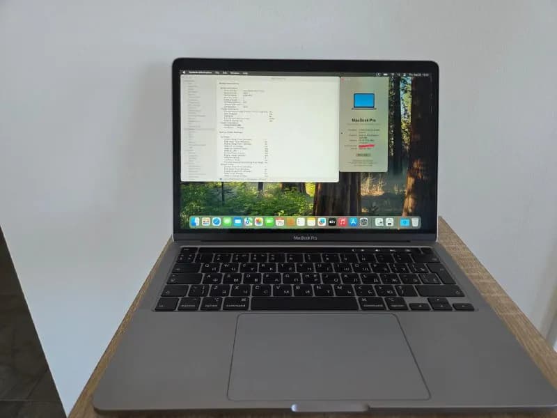 MacBook Pro 13» (2020, i5, 16 ГБ RAM, 512 ГБ SSD, Space Gray) — 1200₾ — Тбилиси — 1200 ₾