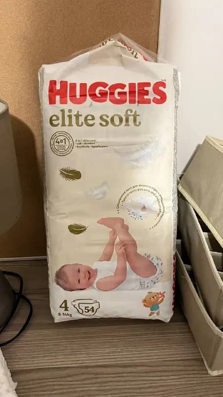 Huggies elit soft. Подгузники. 54 -1 шт. Не подошел размер. 50 gel. Дли рядом с Красным парком. Ближ — Тбилиси — 50 ₾