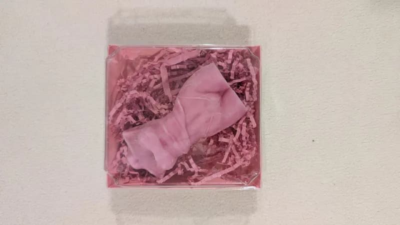 1) розовые коробочки с прозрачной крышкой (подойдут для свечей, сладостей, бортиков и ТД) — Тбилиси — 15 ₾
