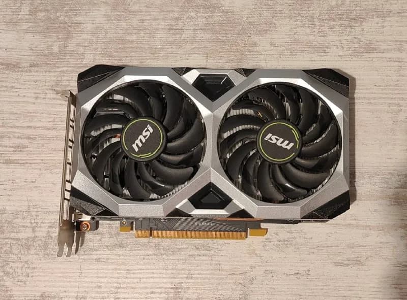 Nvidia Geforce GTX 1660 Super (версия Ventus XS от MSI), 6 GB VRAM — Тбилиси — 300 ₾
