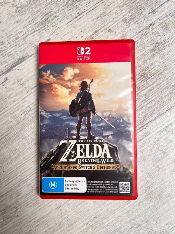 Nintendo Switch — The Legend of Zelda: Breath of the Wild (Nintendo Switch 2 Edition) — Тбилиси — 180 ₾