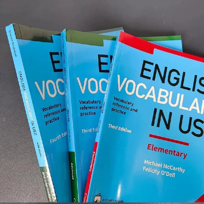 English Vocabulary in Use — Полный комплект (Elementary → Advanced) — Тбилиси — 2,000 ₾