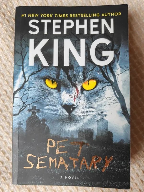 Pet Sematary by Stephen King — единожды прочитана, 15 лари. — Тбилиси — 15 ₾