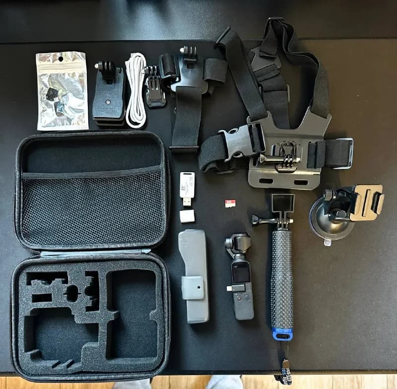 DJI Osmo Pocket 1 creator combo — полный комплект, в идеальном состоянии — Тбилиси — 600 ₾