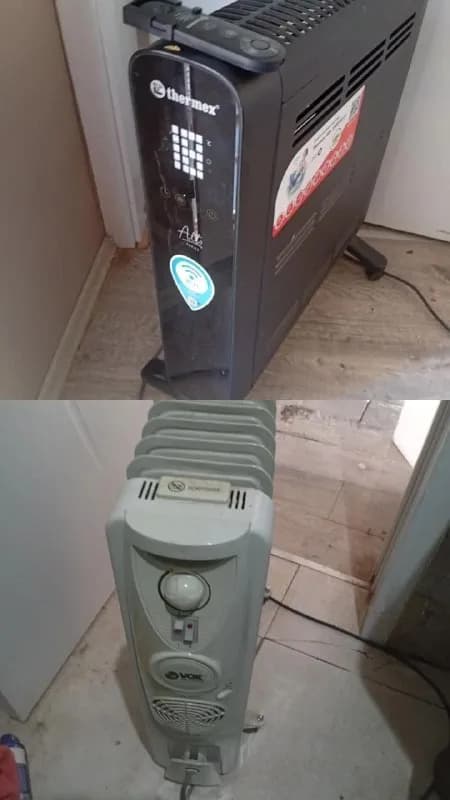 1) 2 электрические батареи, причем одна с пультом и с подключением к Wifi, 100 и 150 лари — Тбилиси — 150 ₾