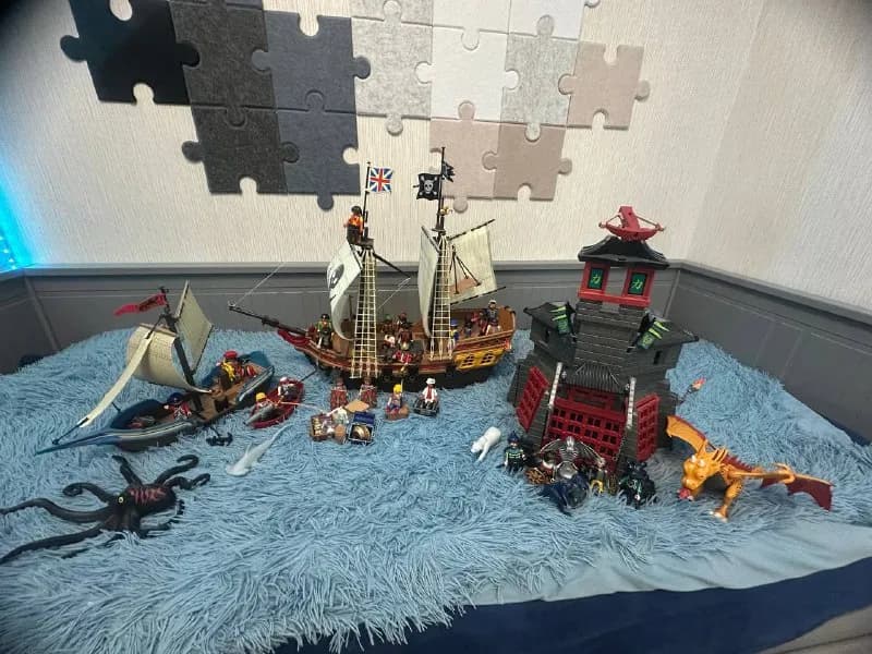 Playmobil оригинальный, 3 набора: Большой пиратский корабль, — Тбилиси — 300 ₾