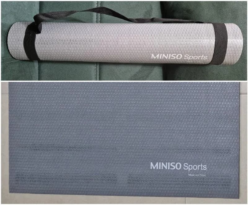 Miniso, йога-коврик, yoga mat, 5 мм, 174×61 см — Тбилиси — 30 ₾