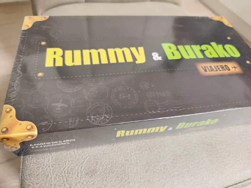 Rummy&Burako (Viajero) новая, запечатанная, на испанском языке, из Аргентины — Тбилиси — 250 ₾