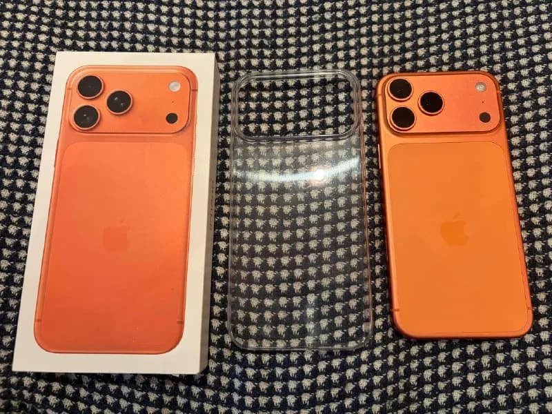 iPhone 17 Pro Max 256gb, как новый, покупался ~месяц назад в зумере, расширенная гарантия 2 года, по — Тбилиси — 3 900 ₾