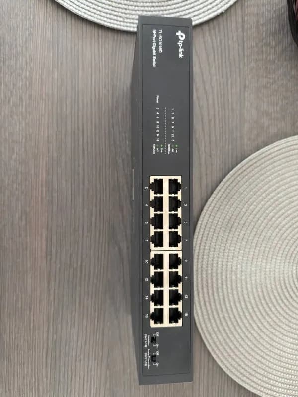 TP-Link TL-SG1016D — 16-портовый гигабитный коммутатор — Батуми — 120 ₾
