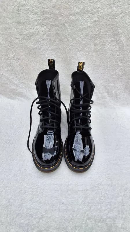 Dr. Martens 1460w Black Patent Leather Boots with Original Box — Тбилиси — 300 ₾