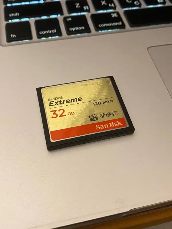 Sandisk Extreme CompactFlash 32gb — Тбилиси — 70 ₾