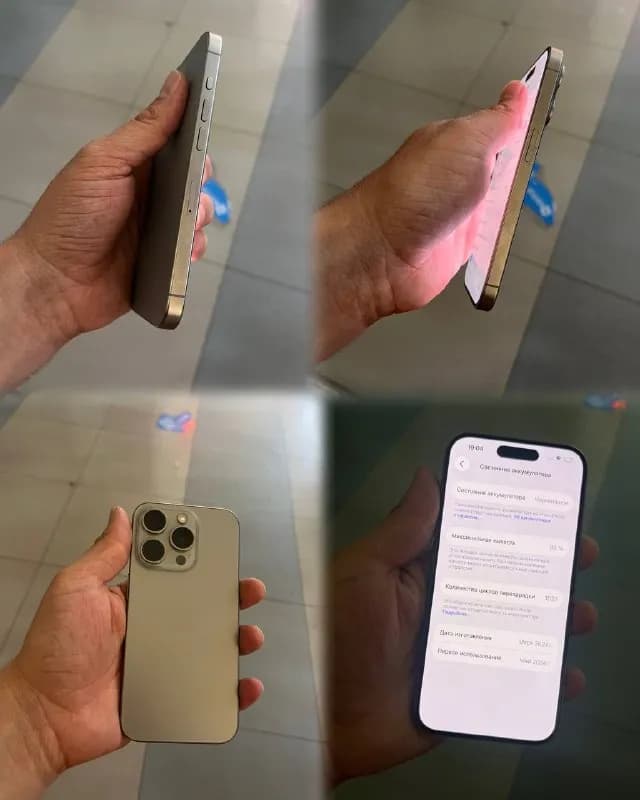 iPhone 15 Pro 128GB battery 80% — Батуми — 1550 ₾