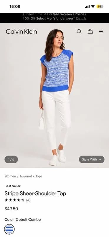 Calvin Klein 💙 — Батуми — 15 ₾